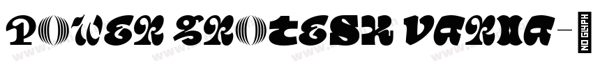 Power Grotesk varia字体转换